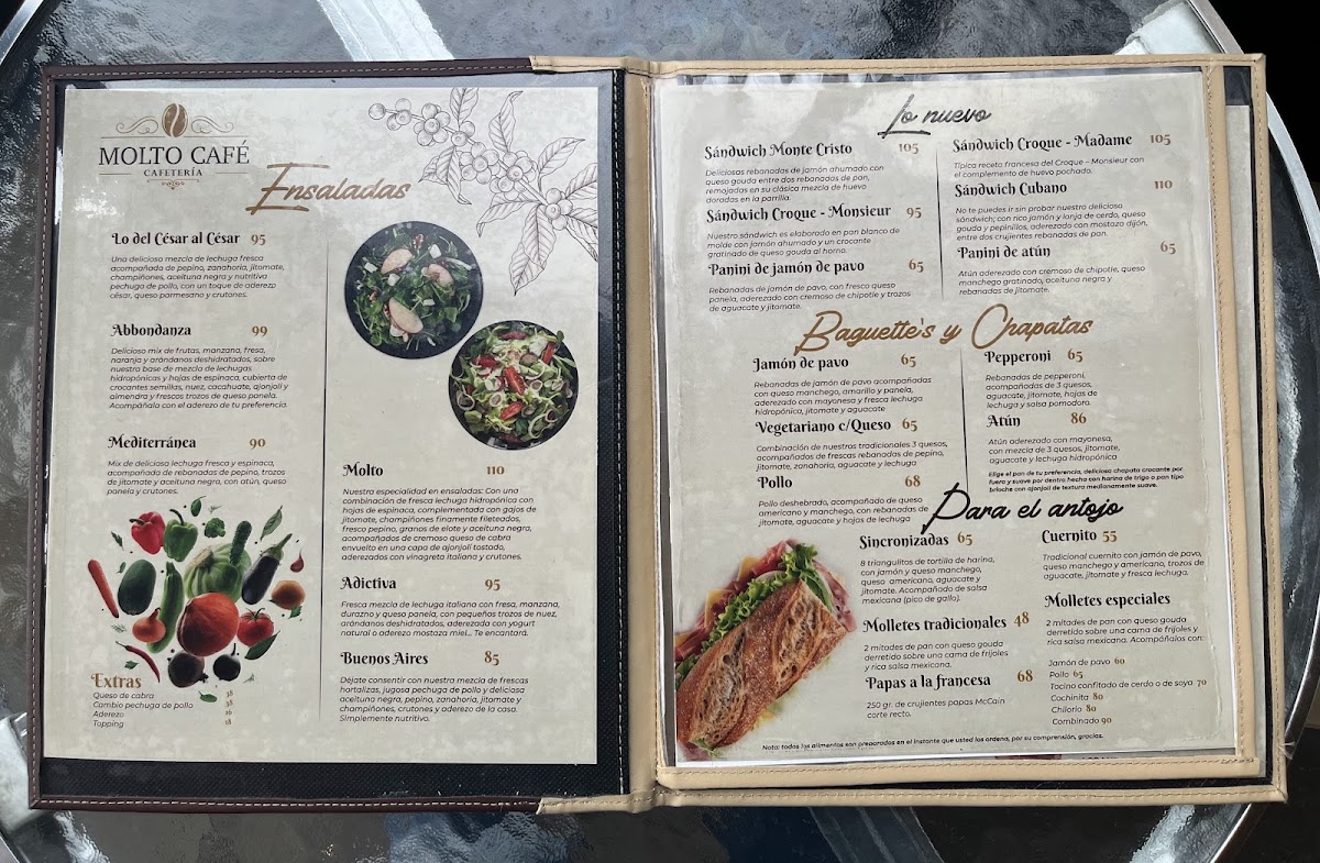 Molto café Menu - Image 3